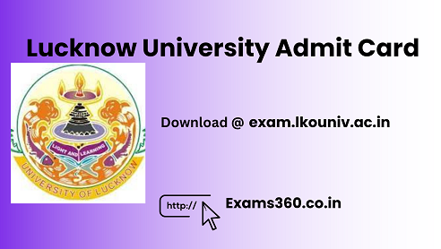 Lucknow University Admit Card