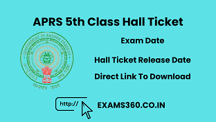 APRS 5th Class Hall Ticket