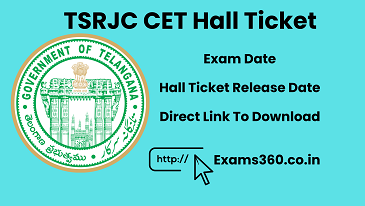 TSRJC Hall Ticket